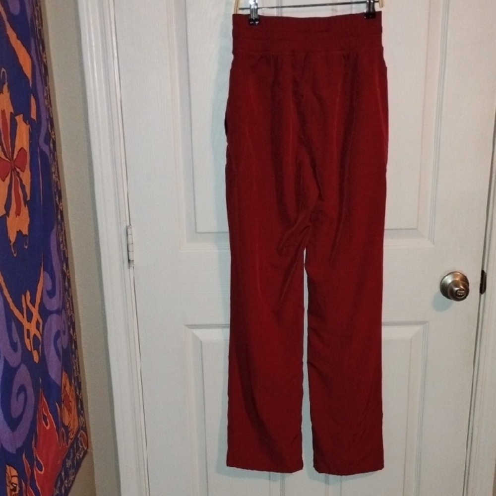 Rae Mode Rust Red Drawstring Pants - Picture 5 of 5